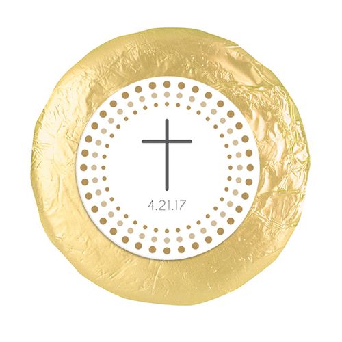 Radiant Cross Confirmation Favors 1.25in Stickers