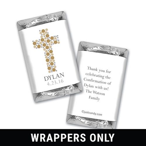 Stepping Stones Confirmation Personalized Miniature Wrappers