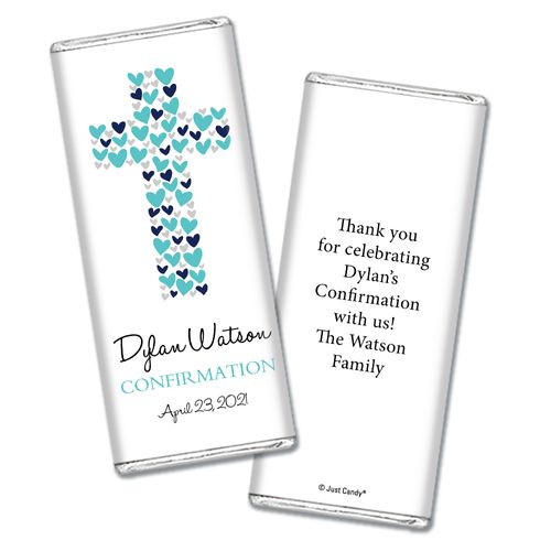 Sweet Sacrament Confirmation Personalized Candy Bar - Wrapper Only