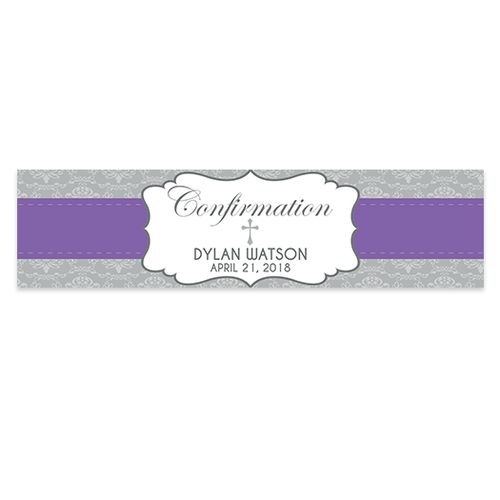 Personalized Confirmation Ribbon 5 Ft. Banner