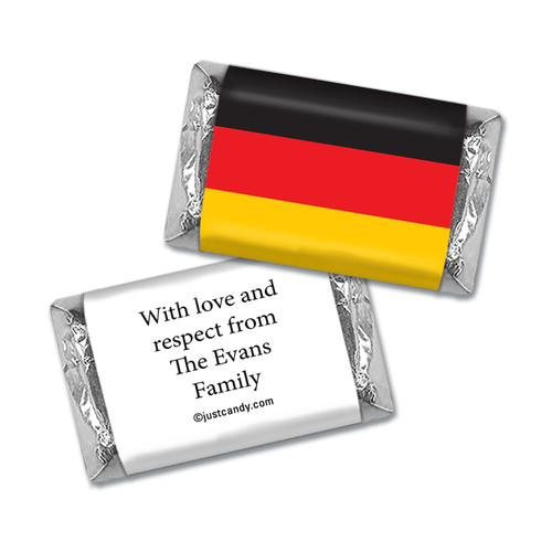 Olympic Party Favor Personalized HERSHEY'S MINIATURES German Flag from Germany
