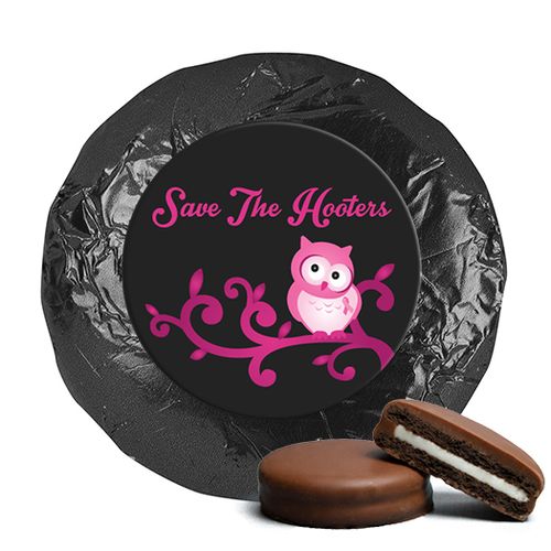 Personalized Chocolate Covered Oreos - Breast Cancer Awareness Save the Hooters