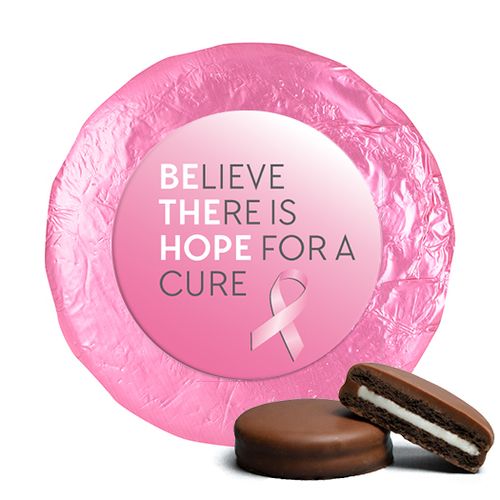 Personalized Chocolate Covered Oreos - Breast Cancer Awareness Be the Hope