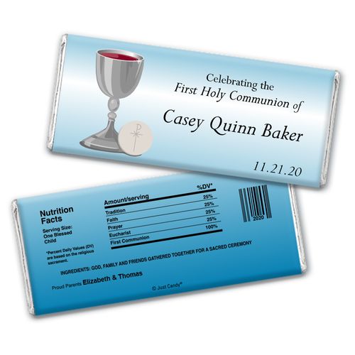 Holy Host Personalized Candy Bar - Wrapper Only