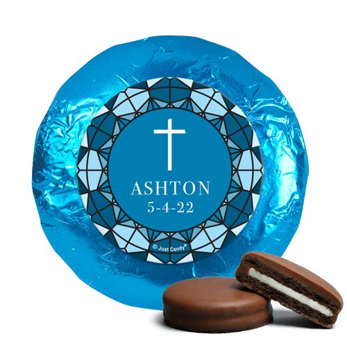 Personalized Communion Stained Glass Chocolate Covered Oreos