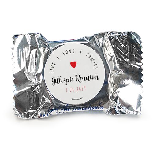 Personalized York Peppermint Patties - Family Reunion Live-Love-Family