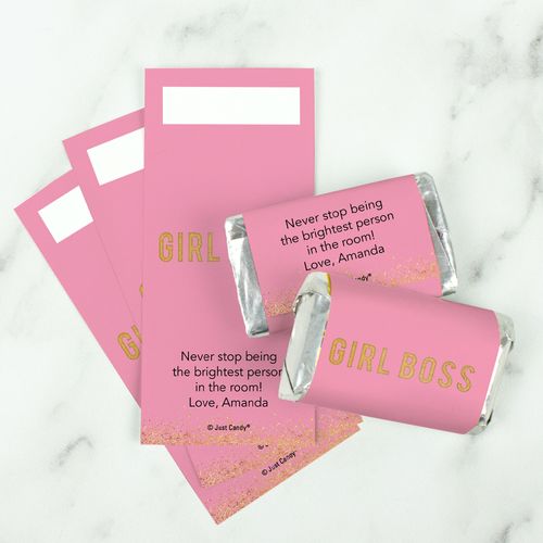 Personalized Girl Boss Mini Wrappers