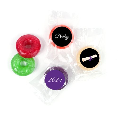 Graduation Personalized LifeSavers 5 Flavor Hard Candy Diploma