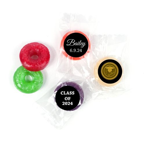 Graduation Personalized LifeSavers 5 Flavor Hard Candy School Seal
