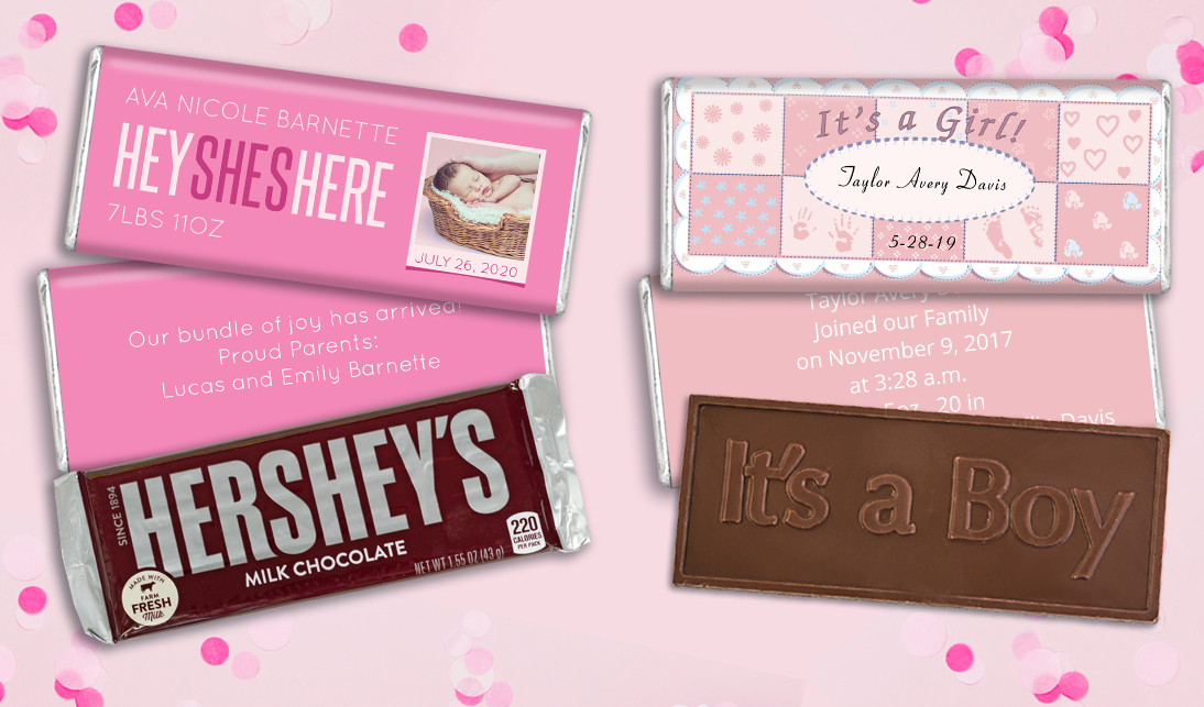 Personalized Chocolate Bars