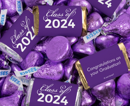 Purple Graduation Bulk Candy
