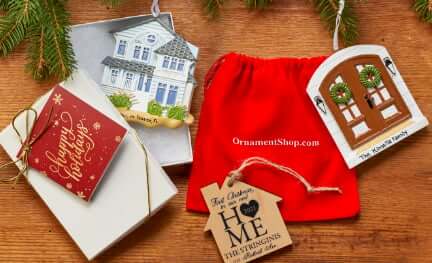 Personalized New home Christmas Ornaments