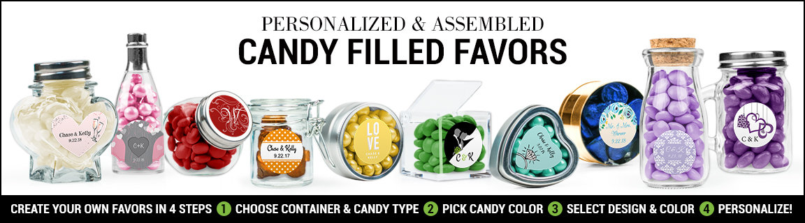 Shop Personalized & Assembled Candy Filled Favors