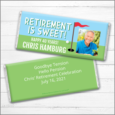 Retirement Chocolate Bars