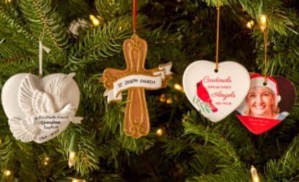 Personalized Memorial Christmas Ornaments