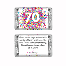 70th Birthday Party Favors