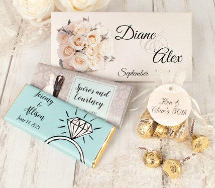 personalized classic wedding favors