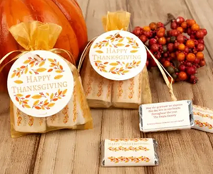 Thanksgiving Candy Filled Favors