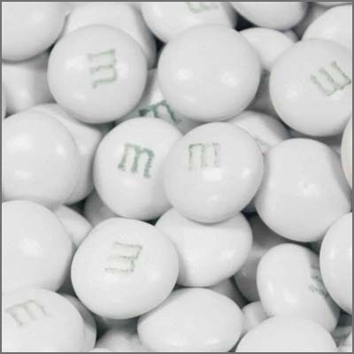 White M&M's