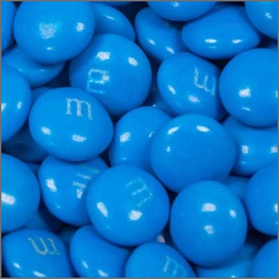 Blue M&M's