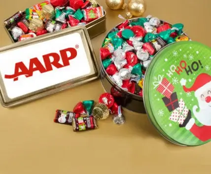 Shop Holiday Candy Filled Tins