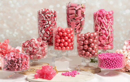 Shop Personalized Breast Cancer Candy Buffets