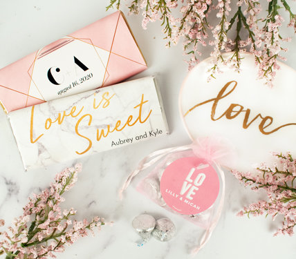 Personalized Modern Wedding Favors