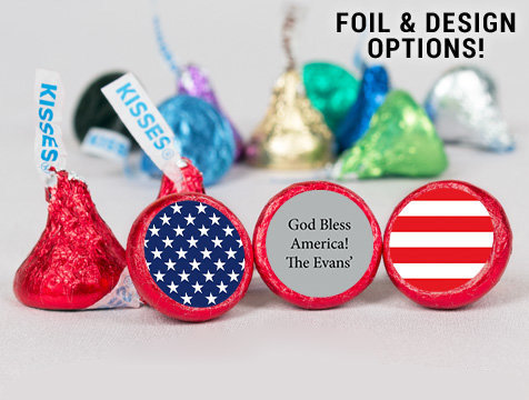 Personalized and Assembled Hershey's Kisses