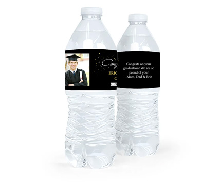 Graduation Water Bottle Labels