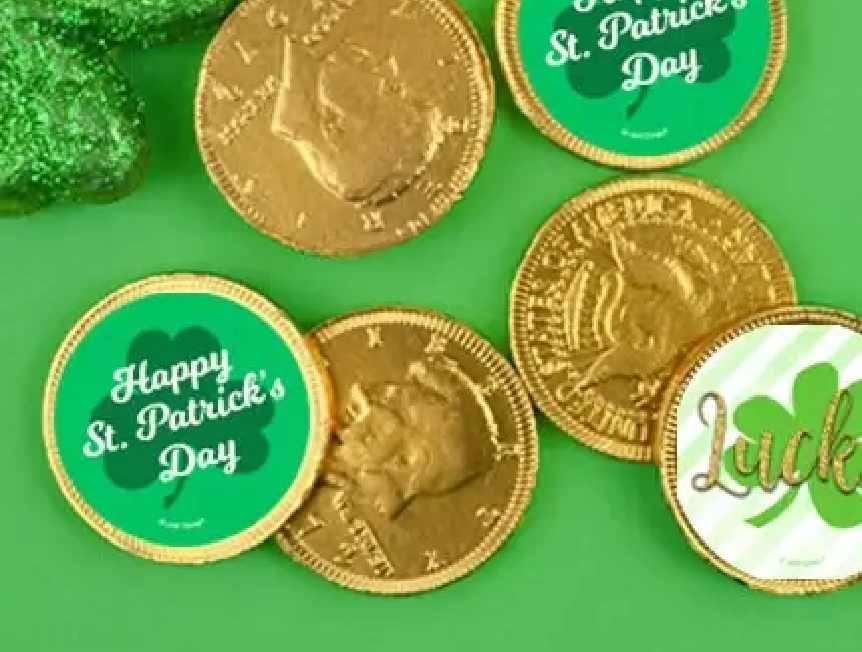 Shop Pattys Day Chocolate Coins
