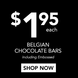 $1.95 Personalized Belgian Chocolate Bars