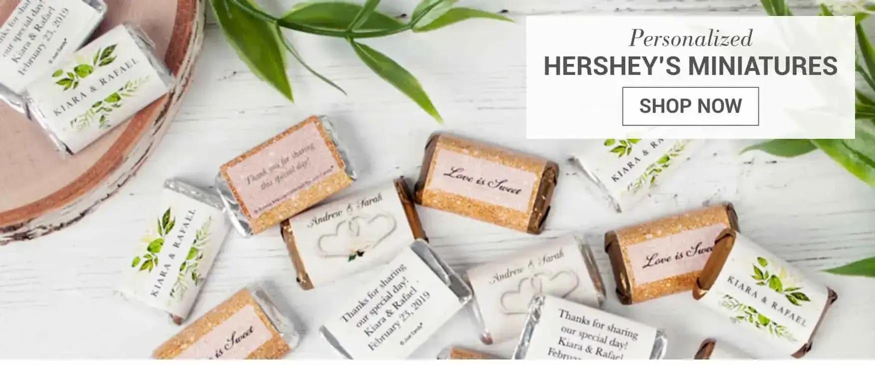 Personalized Hershey's Chocolate Miniatures