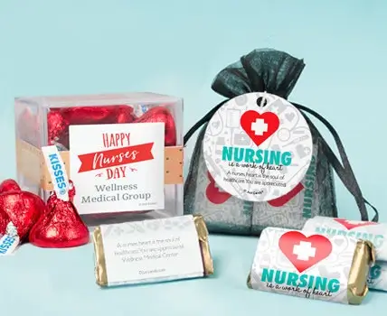 Personalized Nurse Appreciation Candy Filled Favors