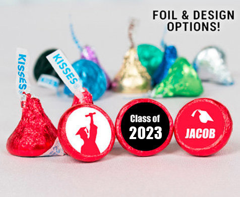 Personalized & Assembled Hershey's Kisses