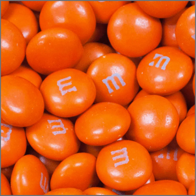 Orange M&M's