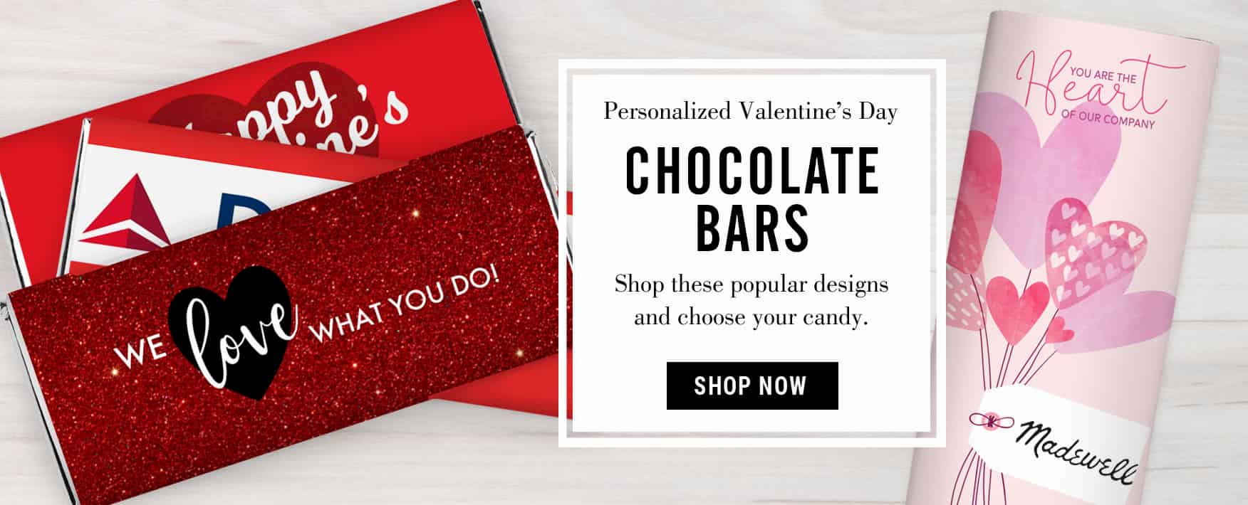 Shop Corporate Valentine Chocolate Bars