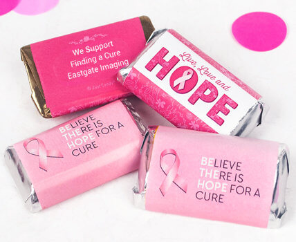 Shop Personalized Breast Cancer Hershey's Miniatures
