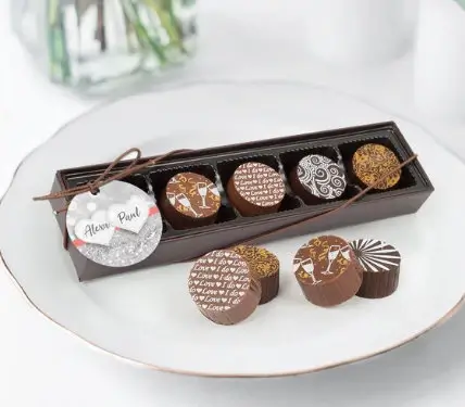 Personalized Truffle Favors
