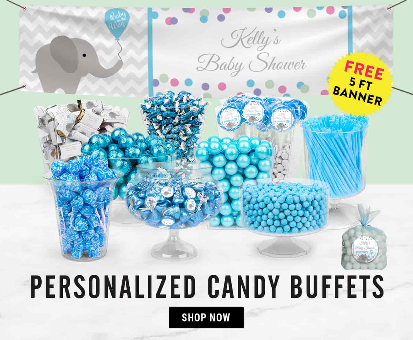 personalized candy buffets