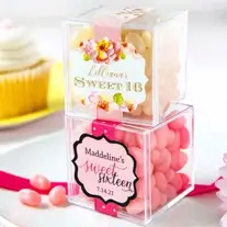 Sweet 16 Just Candy Favor Cubes