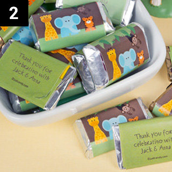 Personalized Baby Shower Hershey's Minis