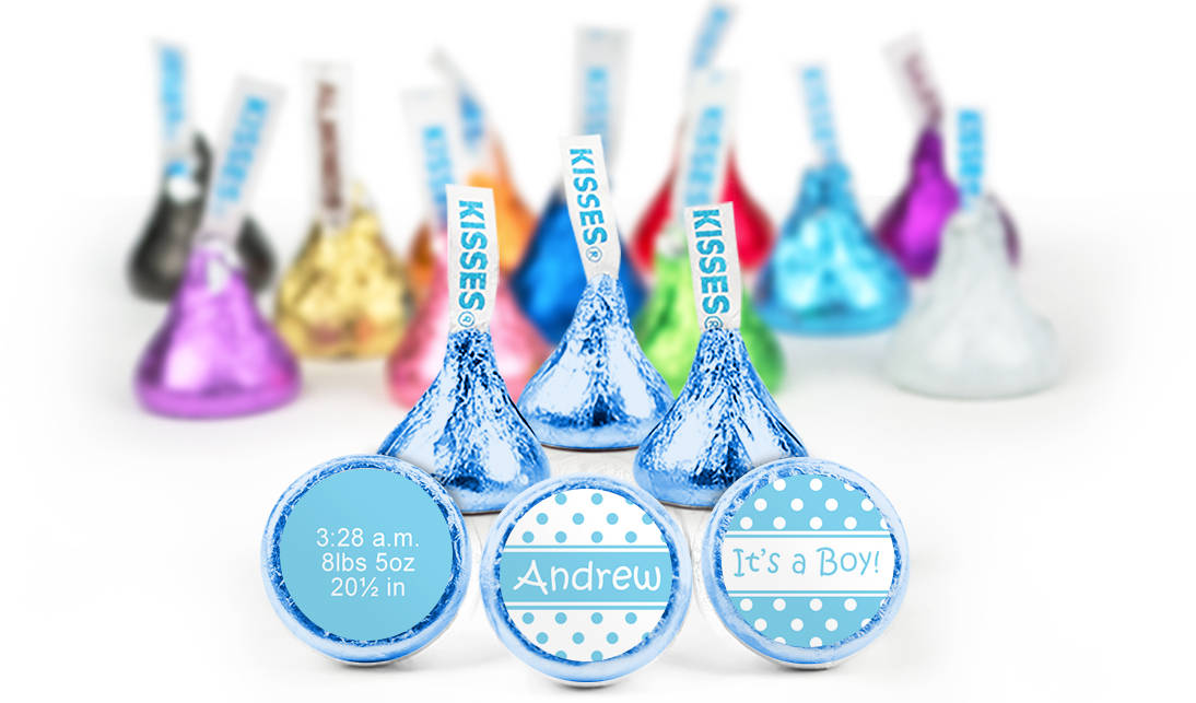 Personalized Hershey's Kisses