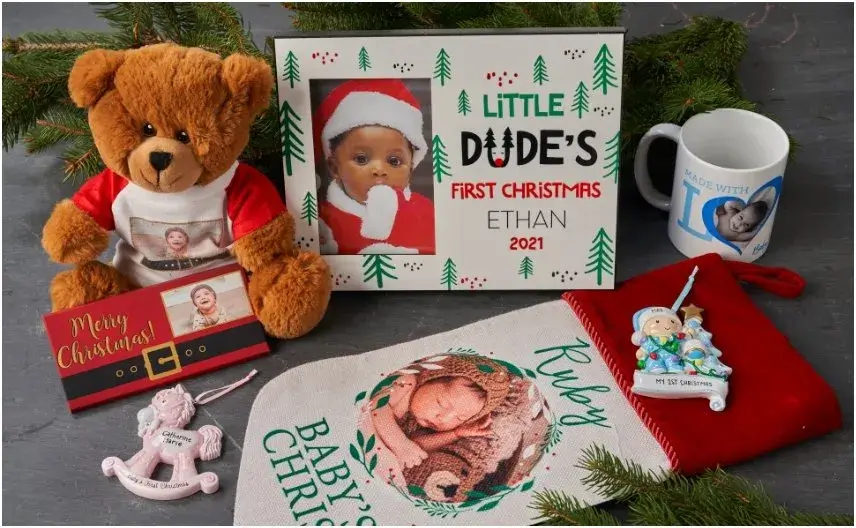 Personalized Baby's First Christmas Gifts
