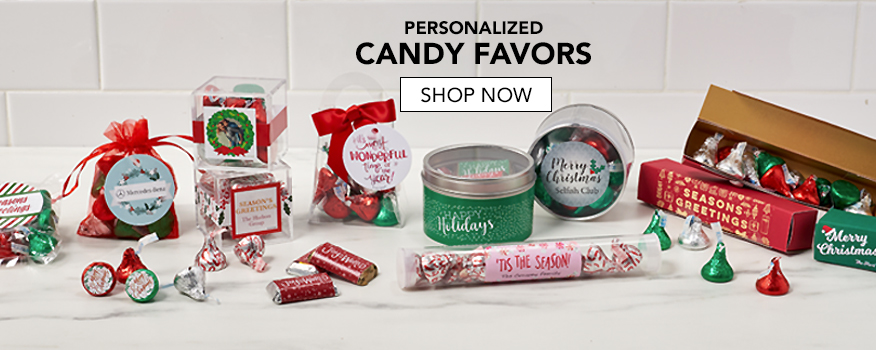 All holiday Candy favors